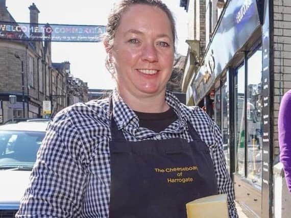 Gemma Aykroyd, the owner of The Cheeseboard on Commercial Street in Harrogate, said the easing of Covid rules would help older shoppers.