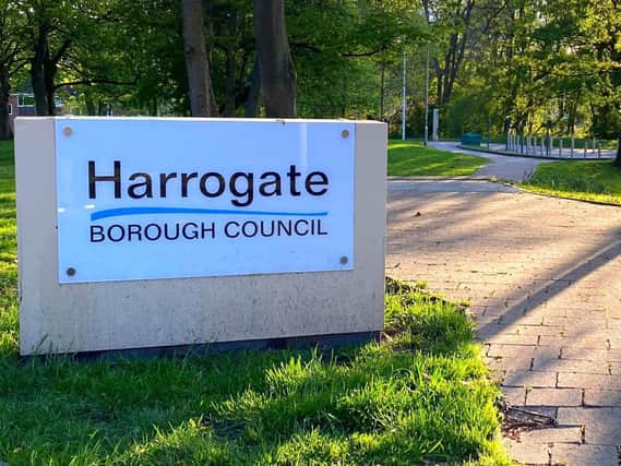 Photo: Harrogate Borough Council's headquarters on St Luke's Mount.