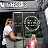 Baltzersen's cafe on Oxford Street in Harrogate.