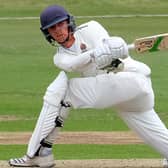 Henry Thompson hit a century as Harrogate CC beat Driffield Town. Picture: Richard Bown