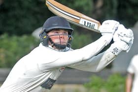 Joe Holderness top-scored for Beckwithshaw CC as they made it five wins on the bounce. Picture: Steve Riding