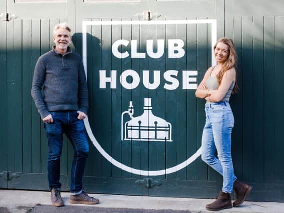 New independent venture - Harrogate resident and independent Elly Ball and Jim Mossman of Cold Bath Brewing bar.