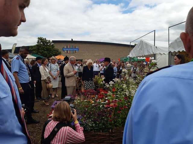 Prince Charles and the Duchess of Cornwall at the Great Yorkshire Show
