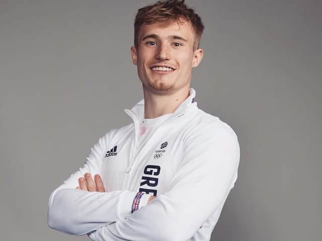 Trained in Harrogate - British diver Jack Laugher who is the current double Olympic Gold medalist in the men's 3m Springboard and synchronized men's 3m Springboard events.