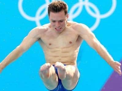 Irish diver Oliver Dingley who went to St John Fisher Catholic High School in Harrogate.