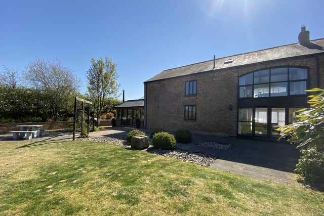 East Barn, Skipton Bridge - £590,000 with Hunters, 01845 440044.