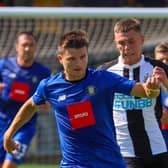Daire O'Connor is currently on trial with League Two Harrogate Town. Pictures: Matt Kirkham