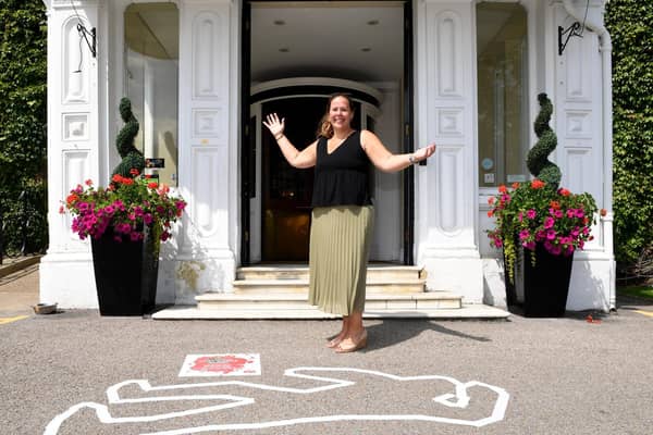 Sharon Canavar Chief Executive Harrogate International Festivals at The Old Swan for the launch of Theakston Old Peculier Crime Writing Festival. (Picture Gerard Binks)