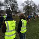 Flashback to a Harrogate Parkrun on the Stray before the pandemic.