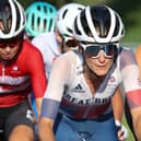 Lizzie Deignan, who lives in Harrogate, in action during the during the women's cycling road race at the Fuji International Speedway, Oyama at the Tokyo 2020 Olympic Games. Pictures: Getty Images