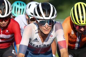 Lizzie Deignan, who lives in Harrogate, in action during the during the women's cycling road race at the Fuji International Speedway, Oyama at the Tokyo 2020 Olympic Games. Pictures: Getty Images
