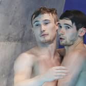 Jack Laugher, left, and Daniel Godfellow. Picture: Getty Images
