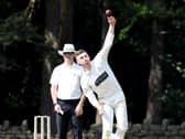 Oliver Hebblethwaite couldn't save Beckwithshaw CC from defeat to Otley. Picture: Gerard Binks