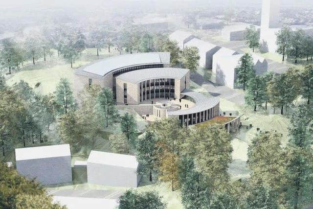 What will happen to Harrogate Borough Council’s headquarters at Harrogate Civic Centre after Local Government Reorganisation?