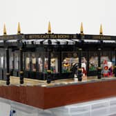 Bettys in Lego is one of ten models – four unique to Harrogate - being positioned in shops around the town centre.
