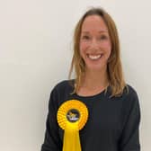By-election winner: Liberal Democrat Hannah Gostlow.