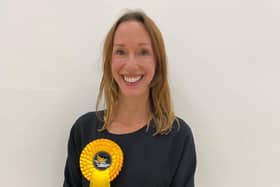 By-election winner: Liberal Democrat Hannah Gostlow.