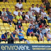 Harrogate Town supporters have been able to attend some of the club's pre-season outings at the EnviroVent Stadium. Pictures: Matt Kirkham