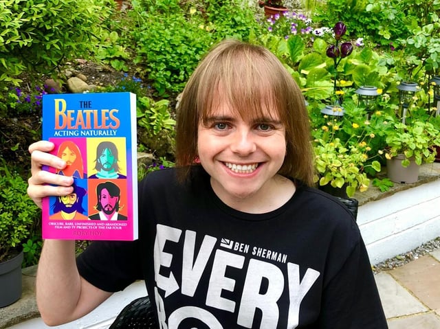 Rory Hoy whose new book on The Beatles has just been published by New Haven Publishing.