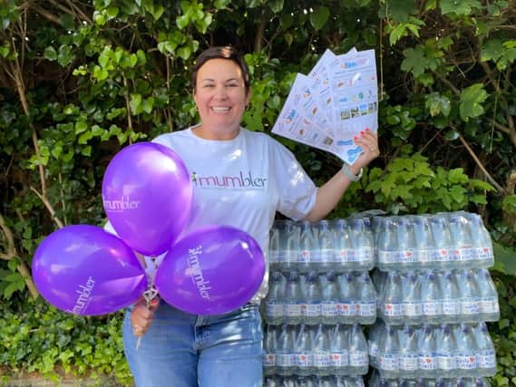 Harrogate Mumbler founder Sally Haslewood has launched the Harrogate Mumbler Summer Water Trail with the support of Harrogate BID and Thirsty Planet.