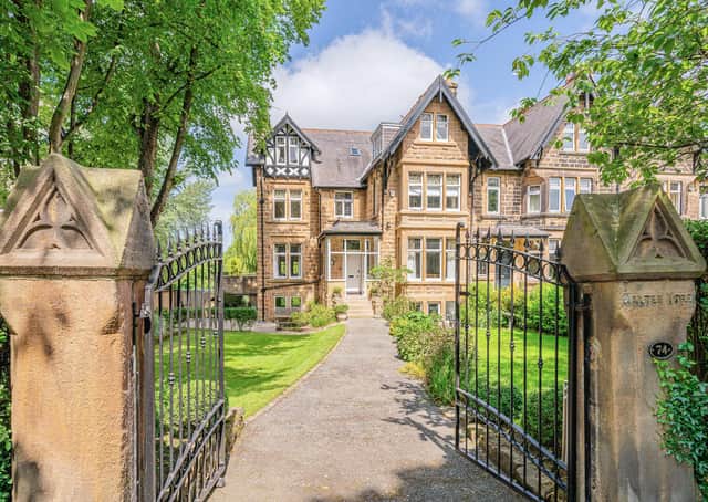 Galtee More, 74 Duchy Road, Harrogate - £1.3m with Strutt & Parker, 01423 561274.
