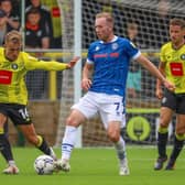 Harrogate Town beat Rochdale 3-2 on the opening day of the 2021/22 League Two season but were then hit by a Covid-19 outbreak. Picture: Matt Kirkham