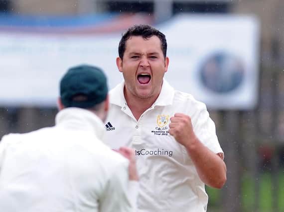 Toby Jacklin was in fine form with the ball for Collingham & Linton. Picture: Steve Riding