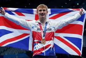 Jack Laugher won bronze at the Tokyo Olympic Games. Pictures: Getty Images