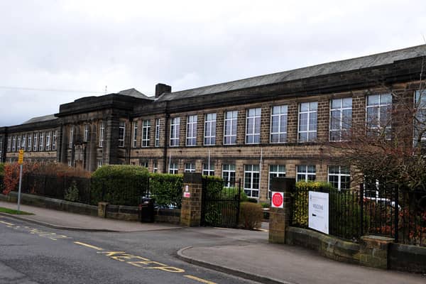 17th March 2020
Coronavirus images Harrogate
Pictured Harrogate Grammar School
Picture Gerard Binks