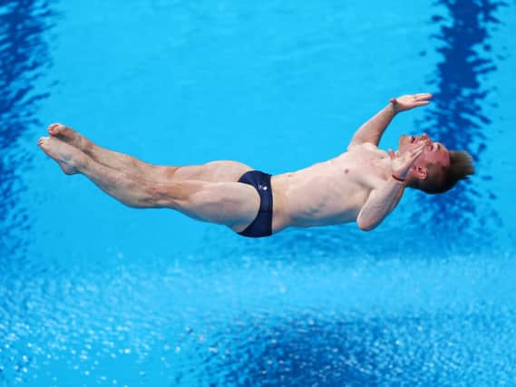Jack Laugher in action at the the Tokyo 2020 Olympic Games. Pictures: Getty Images