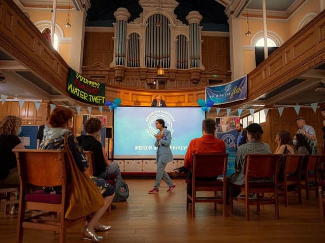 A scene from Harrogate Theatre's Our Gate production. (Picture taken inside Wesley Centre by Meg Terzza)