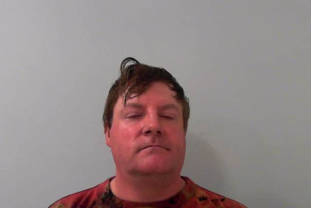 Andrew Burt, 52, has been jailed for possessing child pornography videos.