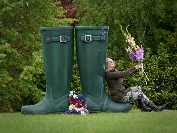 The spring Harrogate Flower Show was held at the Great Yorkshire Showground under strict Covid restrictions