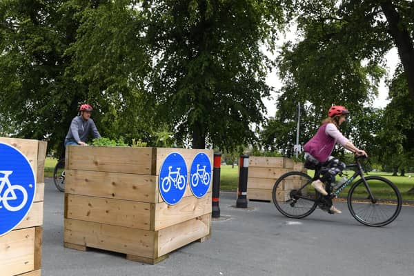 Green future? New traffic calming measures in the Beech Grove area of Harrogate. (Picture Gerard Binks)