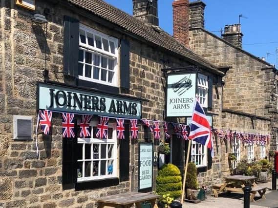The Joiners Arms can be found on the High Street in Hampsthwaite
