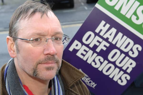 UNISON Harrogate's Branch Secretary, Dave Houlgate.