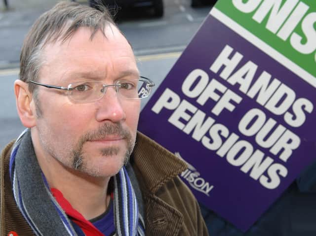 UNISON Harrogate's Branch Secretary, Dave Houlgate.