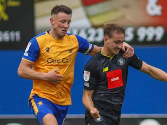 Jack Diamond shone on his first game back in Harrogate Town colours having rejoined the club on loan from Sunderland. Pictures: Matt Kirkham