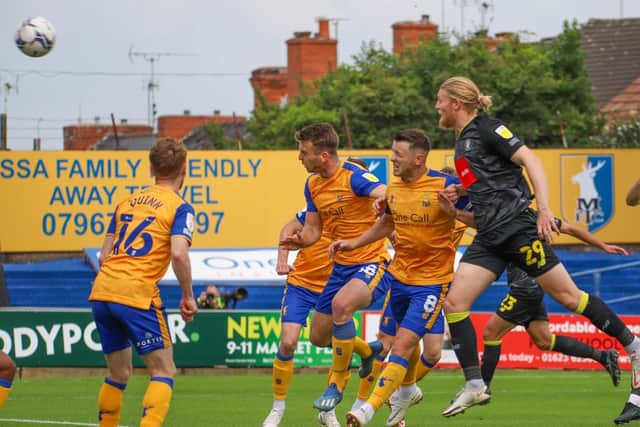Luke Armstrong's goal against Mansfield Town last time out was his fourth in Harrogate Town colours since his arrival at the club this summer.