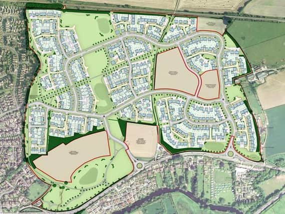 These are the plans for the Manse Farm development in Knaresborough.