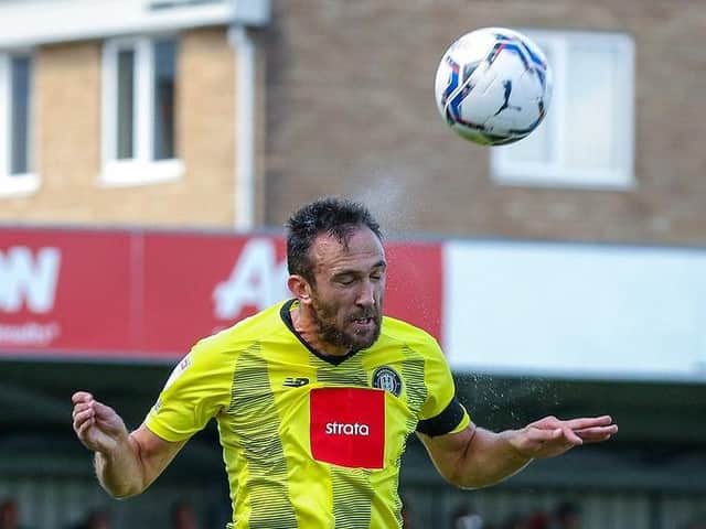 Rory McArdle joined Harrogate Town from Exeter City this summer. Pictures: Harrogate Town AFC