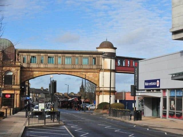 The £10.9m project is part of the Government's Transforming Cities Fund and is aiming to create a more attractive entrance to the town with greater priority for pedestrians and cyclists