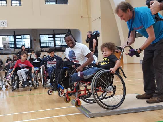 Go Kids Go patron, Paralympic TV presenter Ade Adepitan MBE, was one of the first young wheelchair users to take part in one of their workshops