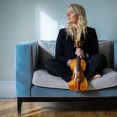 Violinist Charlotte Scott. Picture Matthew Johnson Photography