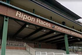 Ripon Racecourse was previously used as a vaccination centre during the first phase of the rollout.