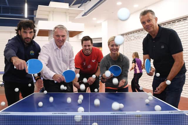 The brand new pop-up ping-pong parlour will be open seven days a week during retail hours and boasts four tables available for public use