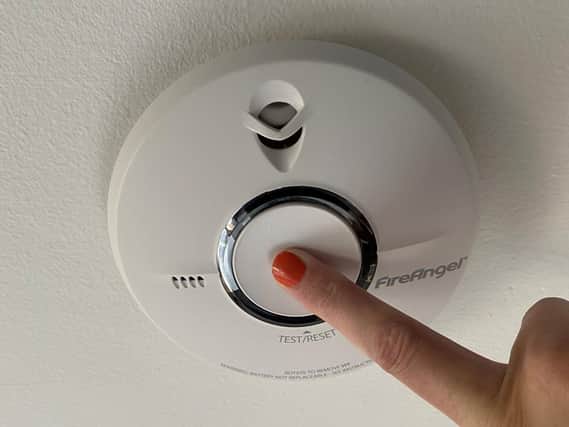 North Yorkshire Fire and Rescue would love for people to share photos of themselves testing their smoke alarms by posting on social media using the hashtag #PushTheButton
