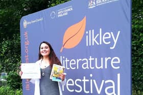 Elizabeth-Rose Sandhu penned a poem inspired by her love of nature to win a prestigious award at the Ilkley Literature Festival