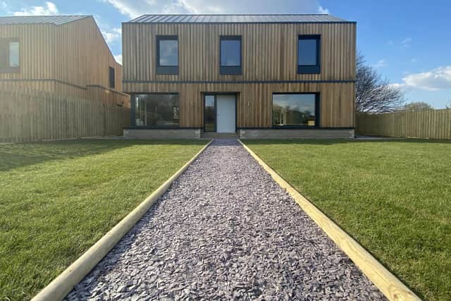 A Harrogate house of the future? An example of one of Pure Haus's eco-friendly 'passive' houses.