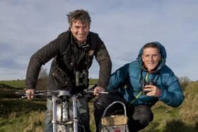 Coming to Harrogate - Wildlife TV presenters Martin Hughes-Games and Iolo Williams.